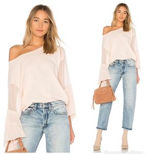 Free People Still Got it Tee in Blush Pink